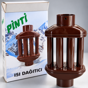 PİNTİ Parlak Kahverengi Isı Dağıtıcı ve Kutusu